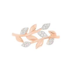 Bague Emelyne Or Rose Diamant-Histoire d'Or Discount