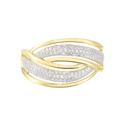 Bague Enora Or Jaune Diamant-Histoire d'Or Discount