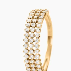 Bague Epiphany Or Jaune Diamant Synthétique-Histoire d'Or