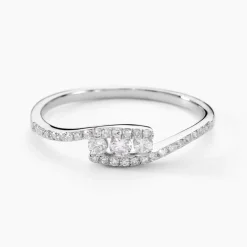 Bague Eternite Or Blanc Diamant-Histoire d'Or Best