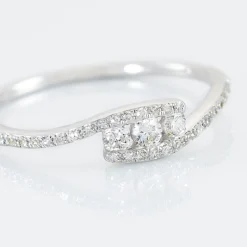 Bague Eternite Or Blanc Diamant-Histoire d'Or Best