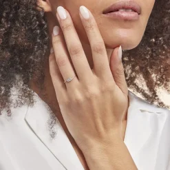 Bague Eternite Or Blanc Diamant-Histoire d'Or Best