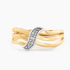 Bague Fedelma Or Jaune Diamant-Histoire d'Or Hot