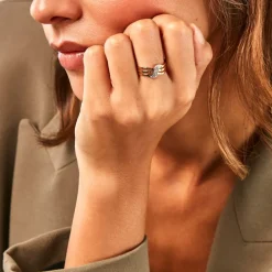 Bague Fedelma Or Jaune Diamant-Histoire d'Or Hot