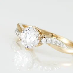 Bague Filipa Or Bicolore Oxyde De Zirconium-Histoire d'Or Outlet