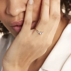 Bague Filipa Or Bicolore Oxyde De Zirconium-Histoire d'Or Outlet