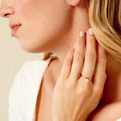 Bague Finesse Acier Jaune-Histoire d'Or Best