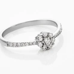 Bague Firmin Argent Blanc Oxyde De Zirconium-Histoire d'Or Best