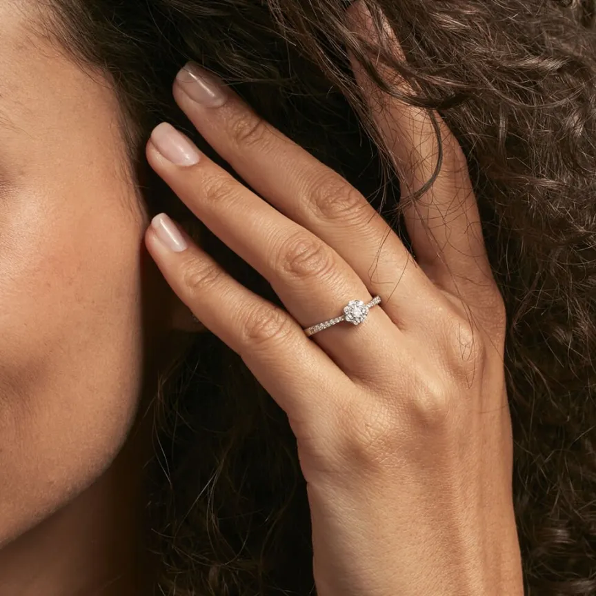 Bague Firmin Argent Blanc Oxyde De Zirconium-Histoire d'Or Best