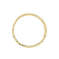 Bague Folia Plaqué Or Jaune-Histoire d'Or