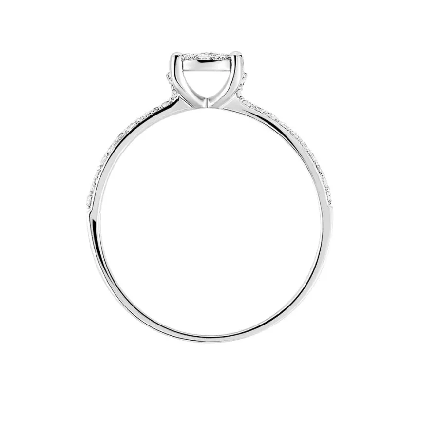Bague Frika Or Blanc Diamant-Histoire d'Or Clearance