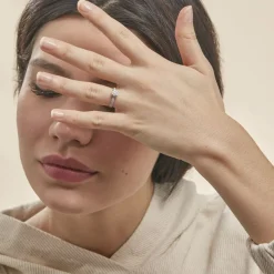 Bague Frika Or Blanc Diamant-Histoire d'Or Clearance