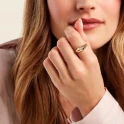 Bague Georgios Or Jaune Diamant-Histoire d'Or Clearance