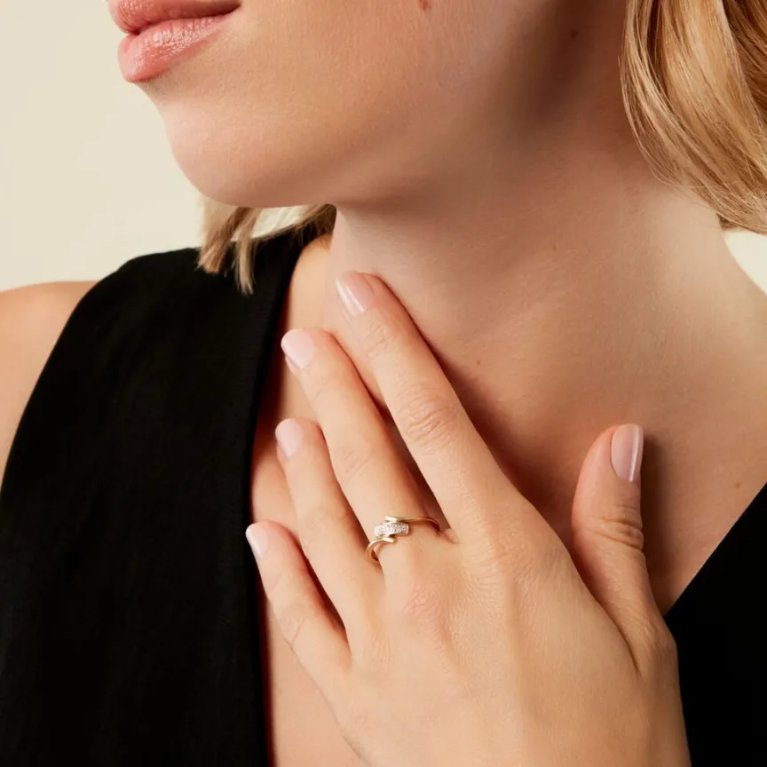 Bague Giampiero Or Jaune Diamant-Histoire d'Or Best