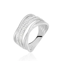 Bague Giseleae Or Blanc Diamant-Histoire d'Or Clearance