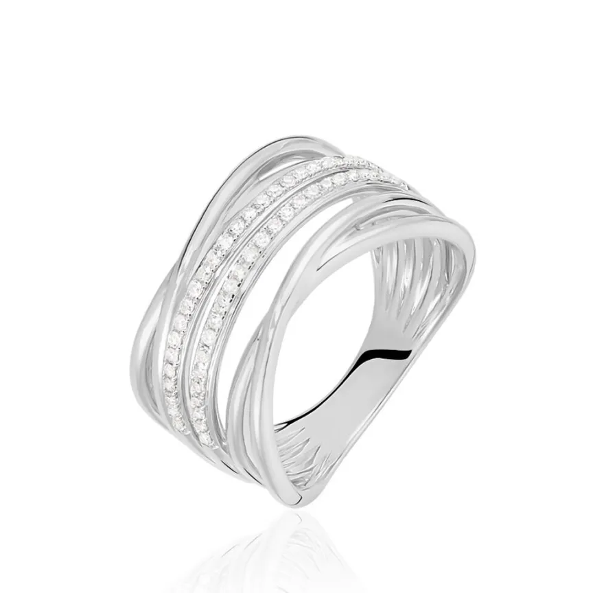 Bague Giseleae Or Blanc Diamant-Histoire d'Or Clearance