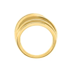 Bague Gold Aura Acier Jaune-Histoire d'Or Clearance