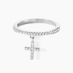 Bague Gorane Argent Blanc Oxyde De Zirconium-Histoire d'Or Best