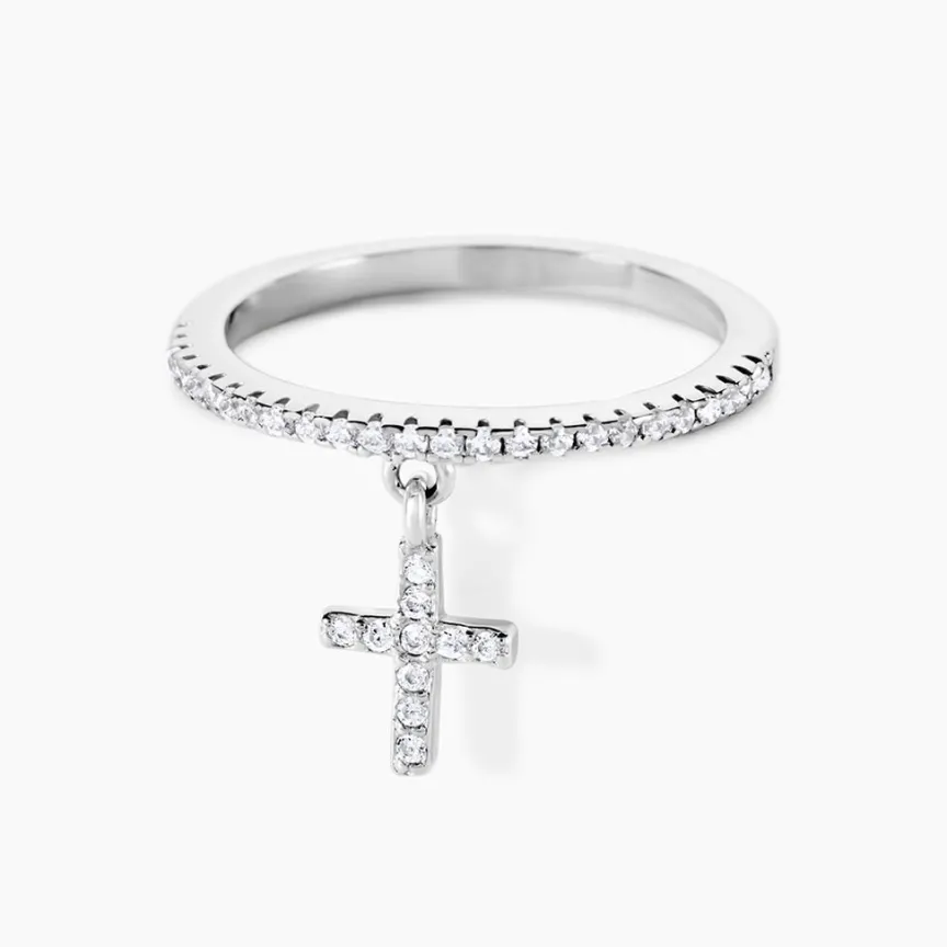 Bague Gorane Argent Blanc Oxyde De Zirconium-Histoire d'Or Best