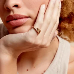 Bague Graham Plaqué Or Jaune-Histoire d'Or Outlet