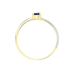 Bague Hannah Or Bicolore Saphir-Histoire d'Or Clearance