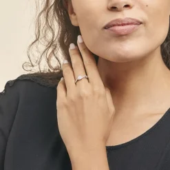 Bague Hebe Or Blanc Diamant-Histoire d'Or Clearance