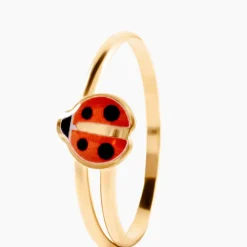 Bague Helidie Coccinelle Or Jaune-Histoire d'Or Hot