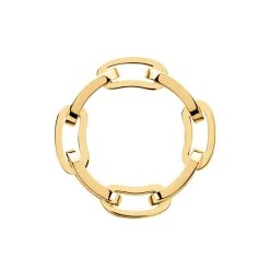 Bague Hera Acier Dore Yonna Forcat Large-Histoire d'Or