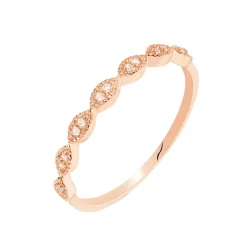 Bague Hestia Or Rose Oxyde De Zirconium-Histoire d'Or Outlet