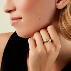 Bague Hildreth Or Jaune Diamant-Histoire d'Or Clearance