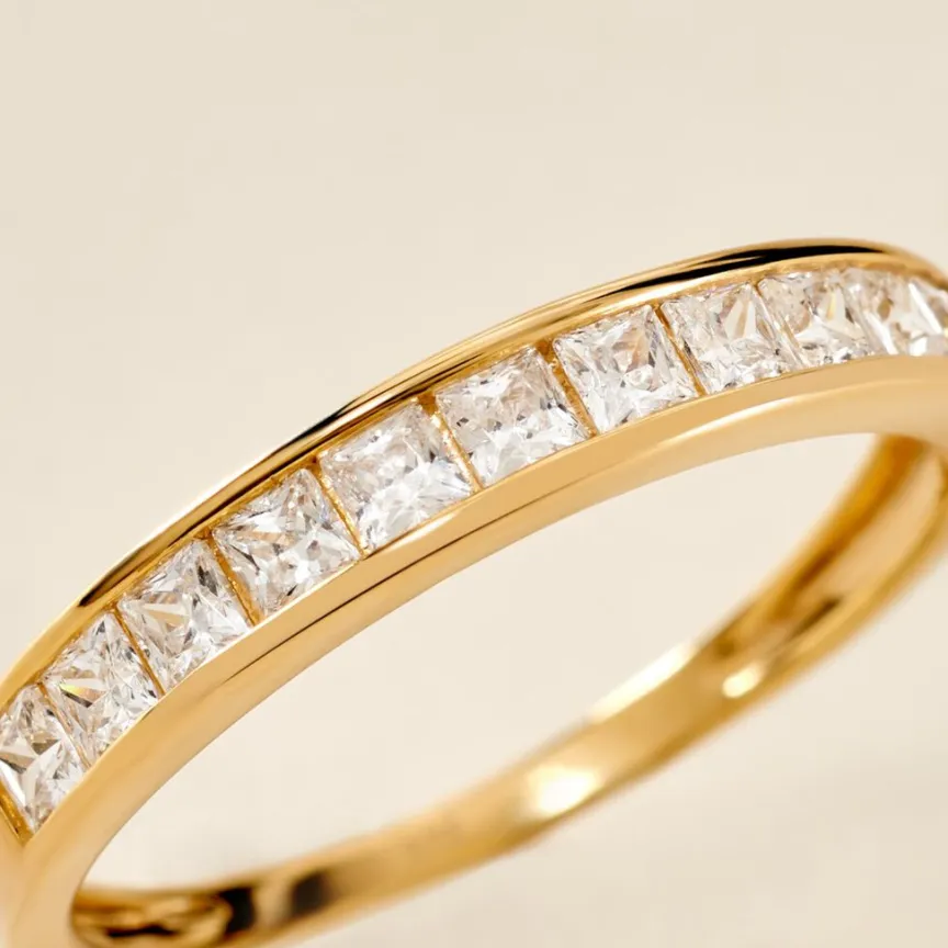 Bague Hyacintha Or Jaune Oxyde De Zirconium-Histoire d'Or Outlet