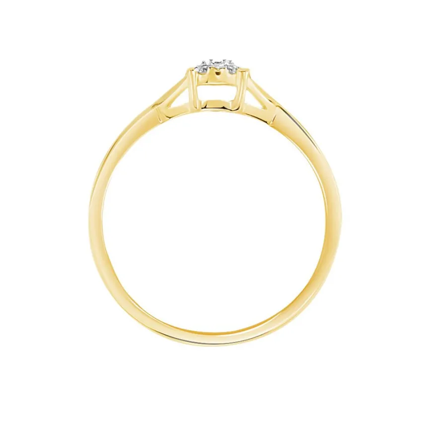 Bague Imelie Or Jaune Diamant-Histoire d'Or Outlet