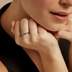 Bague Imogen Argent Blanc Oxyde De Zirconium-Histoire d'Or Online