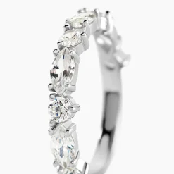 Bague Indira Argent Blanc Oxyde De Zirconium-Histoire d'Or Hot