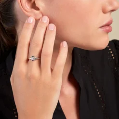 Bague Inola Argent Blanc-Histoire d'Or Outlet