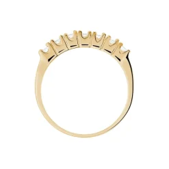 Bague Isee Plaqué Or Jaune Oxyde De Zirconium-Histoire d'Or Hot