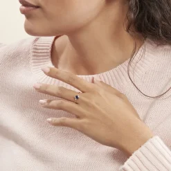 Bague Jahyna Or Jaune Saphir Et Diamant-Histoire d'Or Online