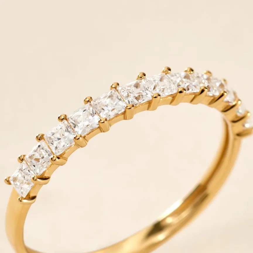 Bague Jahzeel Or Jaune Oxyde De Zirconium-Histoire d'Or Best