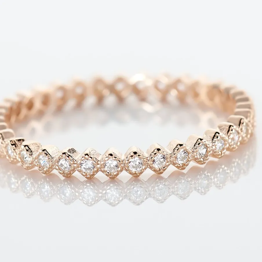 Histoire d'Or Bague Jannike De Zirconium