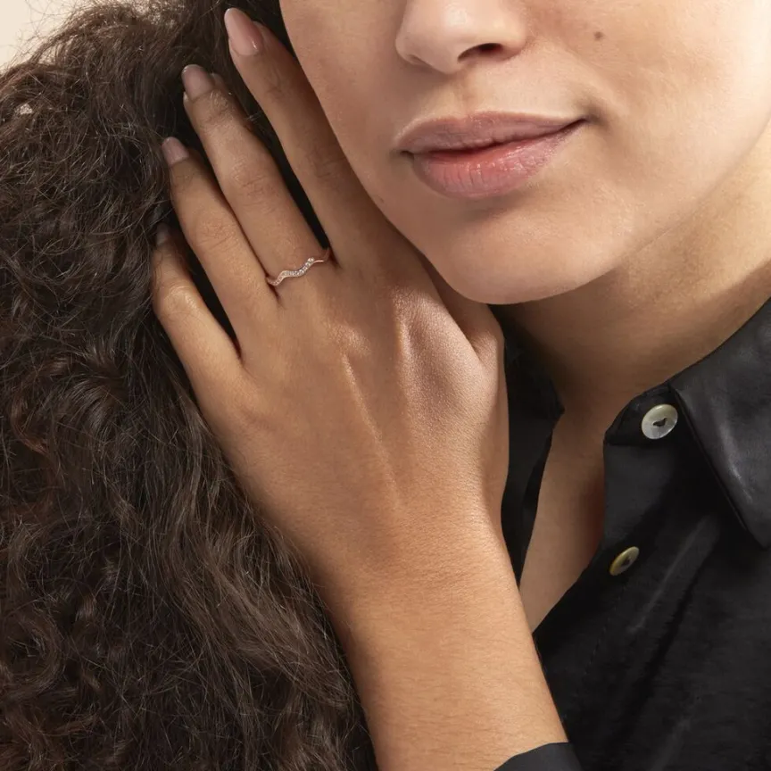 Bague Jasmyn De Zirconium-Histoire d'Or Sale