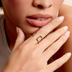 Bague Jennyfera Plaqué Or Jaune-Histoire d'Or