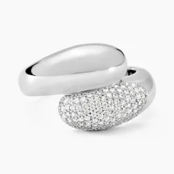 Bague Josyne Argent Blanc Oxyde De Zirconium-Histoire d'Or