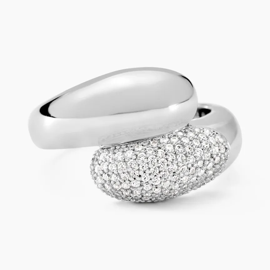 Bague Josyne Argent Blanc Oxyde De Zirconium-Histoire d'Or