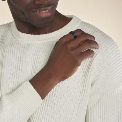 Bague Homme Bada Tungstene Noir-JOURDAN New