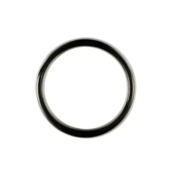 JOURDAN Bague Homme Liorin Acier Bicolore Noir Et Blanc Tungstene