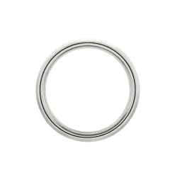 JOURDAN Bague Iron Tungstene Blanc