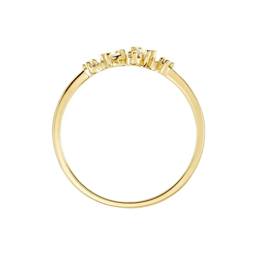 Bague Joy Or Jaune Diamant-Histoire d'Or Hot