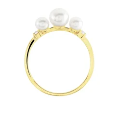 Bague Jwan Or Jaune Perle De Culture-Histoire d'Or Best