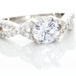 Bague Karin Argent Blanc Oxyde De Zirconium-Histoire d'Or New