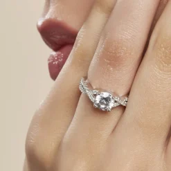 Bague Karin Argent Blanc Oxyde De Zirconium-Histoire d'Or New